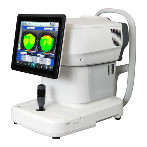 Tomey MR-6000 User manual Tomey MR-6000 User manual