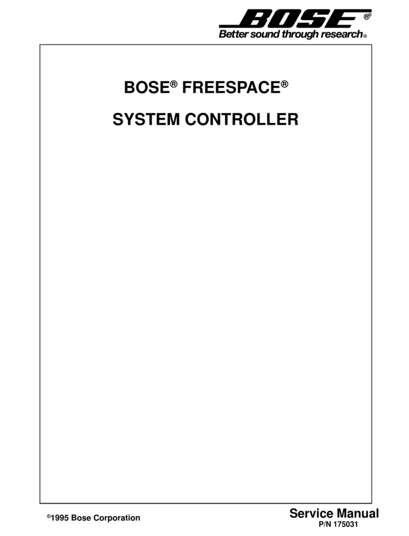 Bose FREESPACE BUSINESS User manual Bose FREESPACE BUSINESS User manual