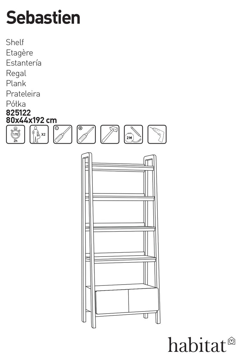 Habitat Sebastien 825122 User manual