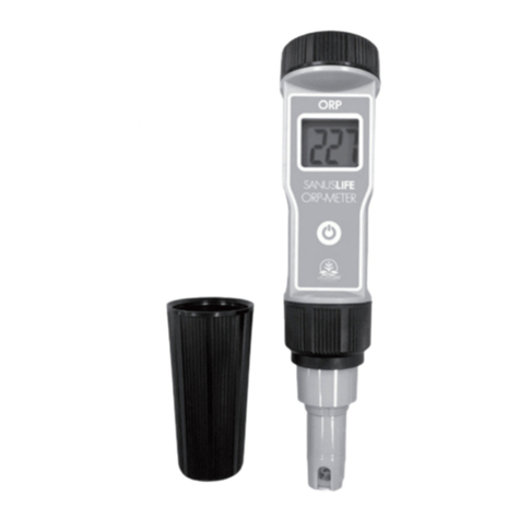 SANUSLIFE ORP METER instruction manual