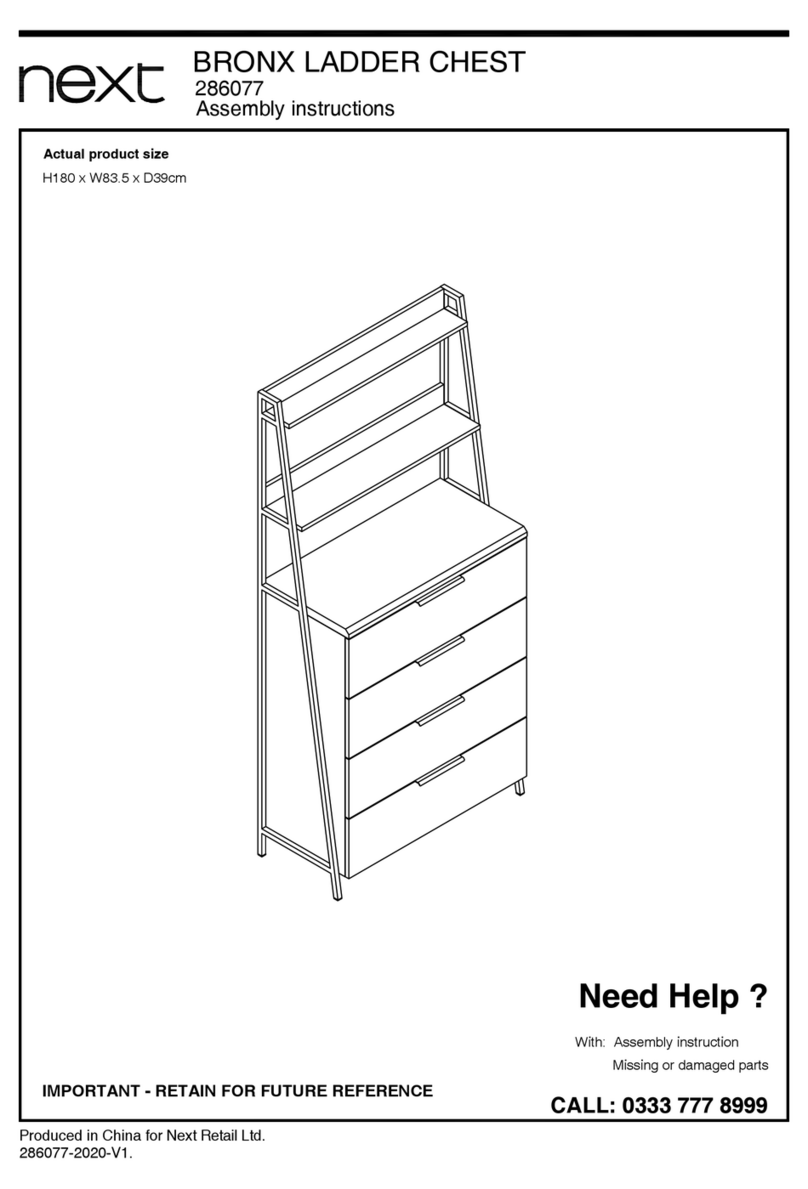 Next BRONX 286077 Assembly instructions