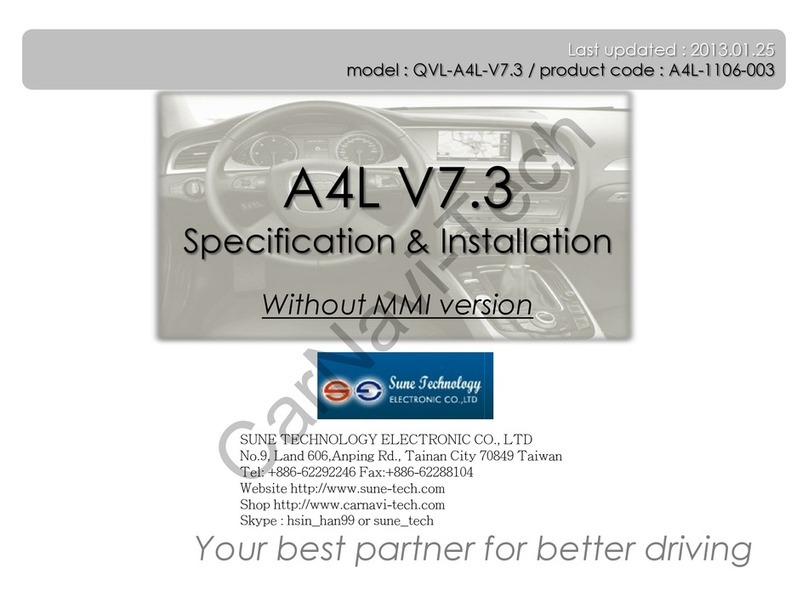 Sune Technology QVL-A4L-V7.3 User manual Sune Technology QVL-A4L-V7.3 User manual