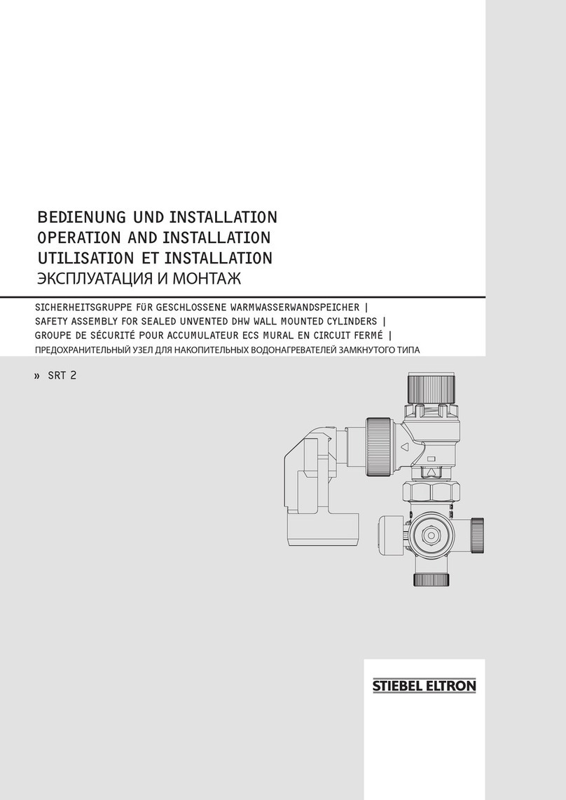 STIEBEL ELTRON SRT 2 Instruction Manual