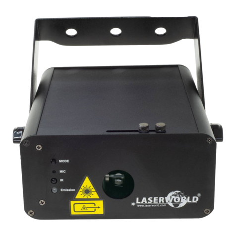 Laserworld Club Series User manual