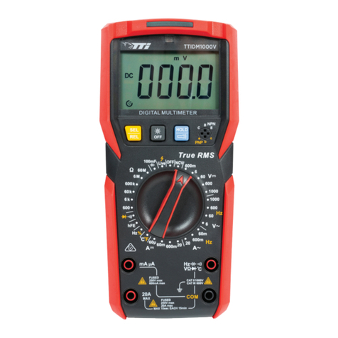 TTI 151476 Series User manual