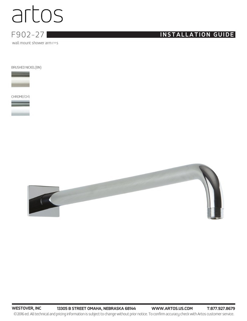 Artos F902-27 installation guide