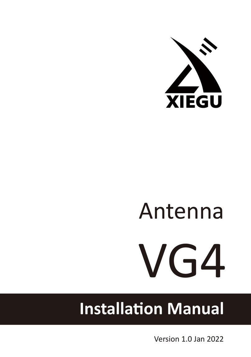 XIEGU VG4 Installaton manual