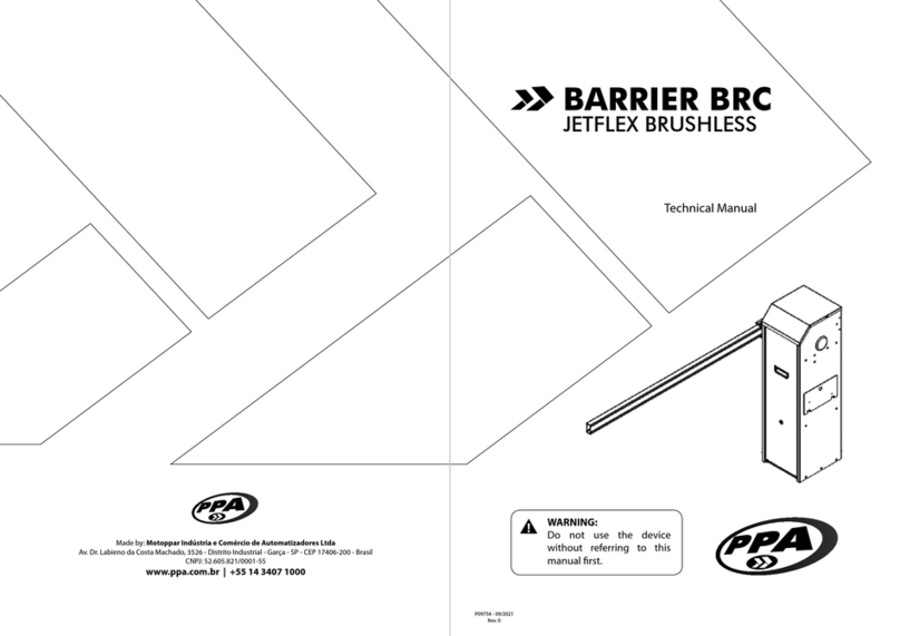 PPA BARRIER BRC Technical manual