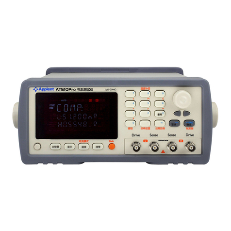 Applent Instruments Anbai AT510PRO User manual
