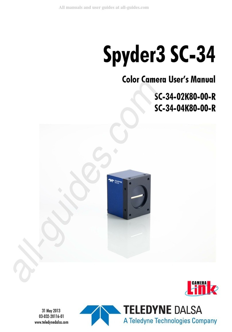Dalsa Spyder3 SC-34 user manual