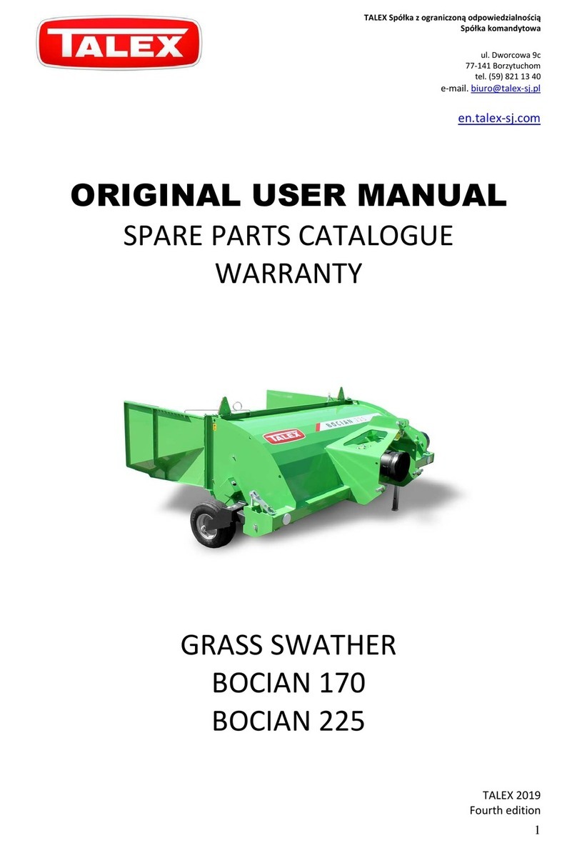 Talex BOCIAN 170 Product information sheet