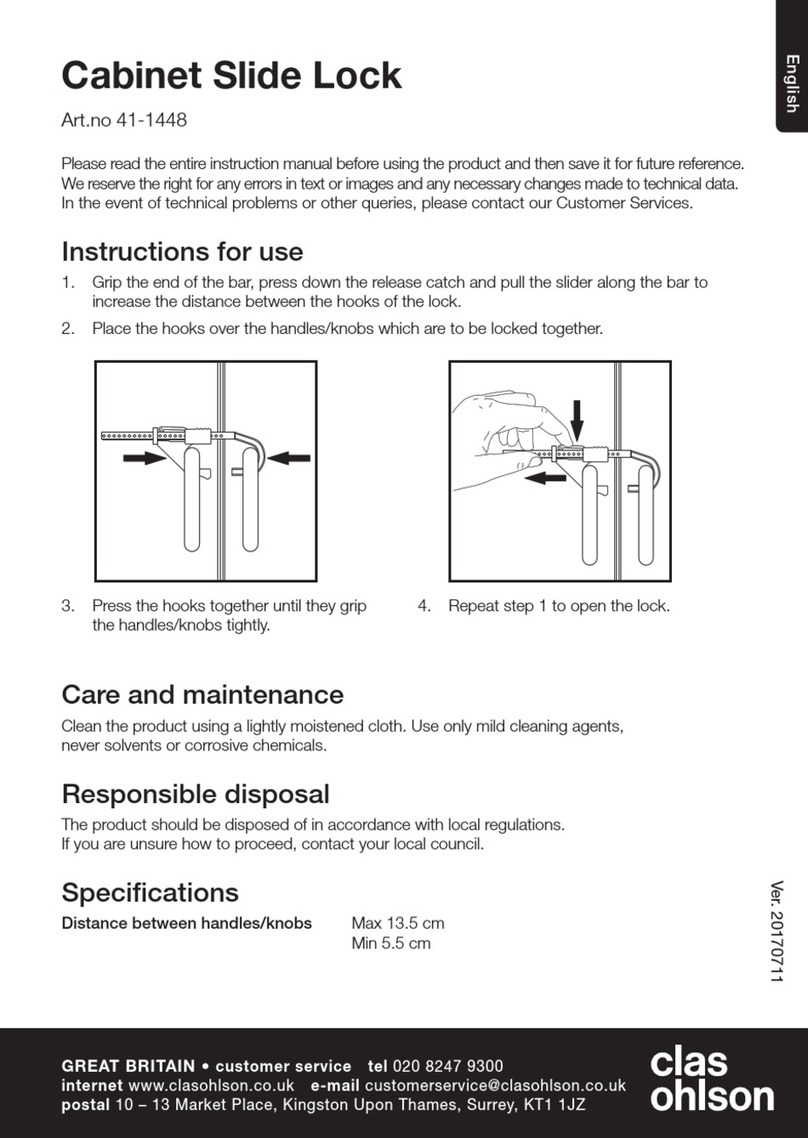 Clas Ohlson 41-1448 quick start guide