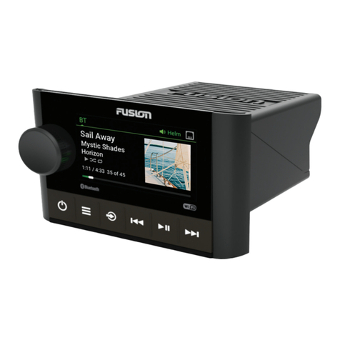 Fusion Apollo MS-SRX400 User manual