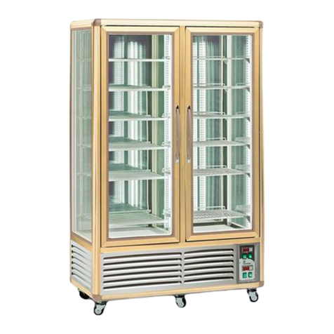 Tecfrigo SNELLE 750 GBT-R-VU Quick start guide