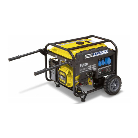 Asset construction hire Atlas Copco P6500 manual