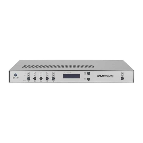 RCF MS520 User manual