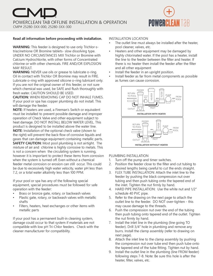 CMP 25280-3-000 Series Installation & operation