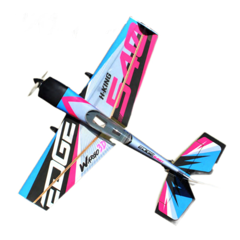 H-KING Wargo Signature Edge 540T 3D User manual