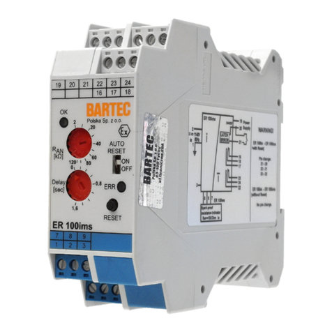 Bartec ER 100ims Operation manual