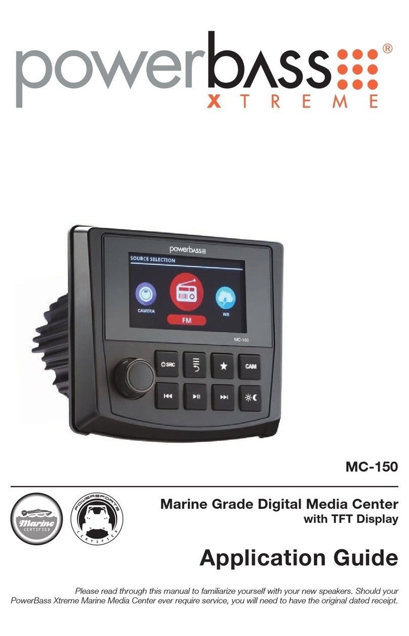 Power bass MC-150 Application guide