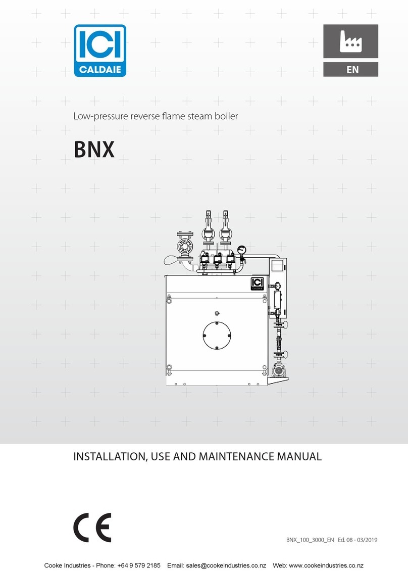 ICI Caldaie BNX Series User manual