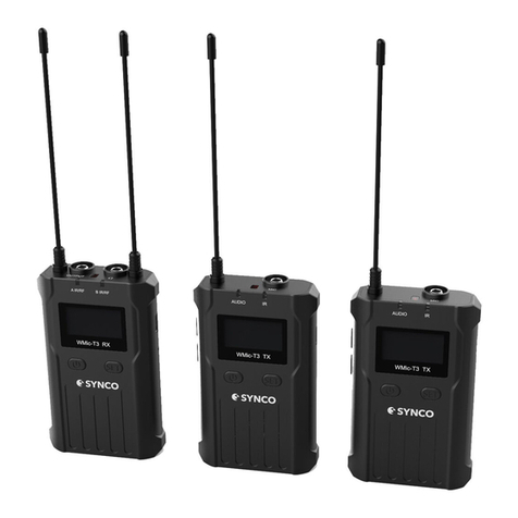 Synco WMic-T3 User manual Synco WMic-T3 User manual