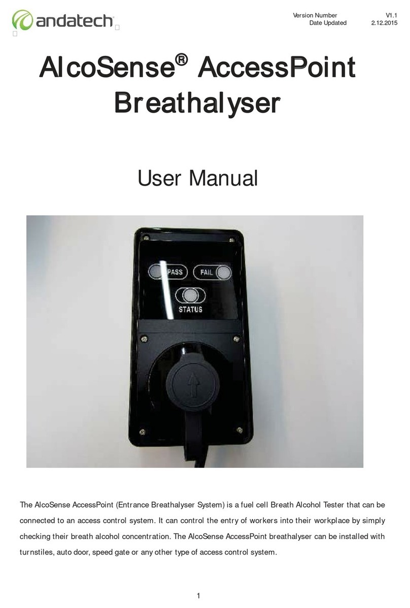 Andatech AlcoSense AccessPoint user manual