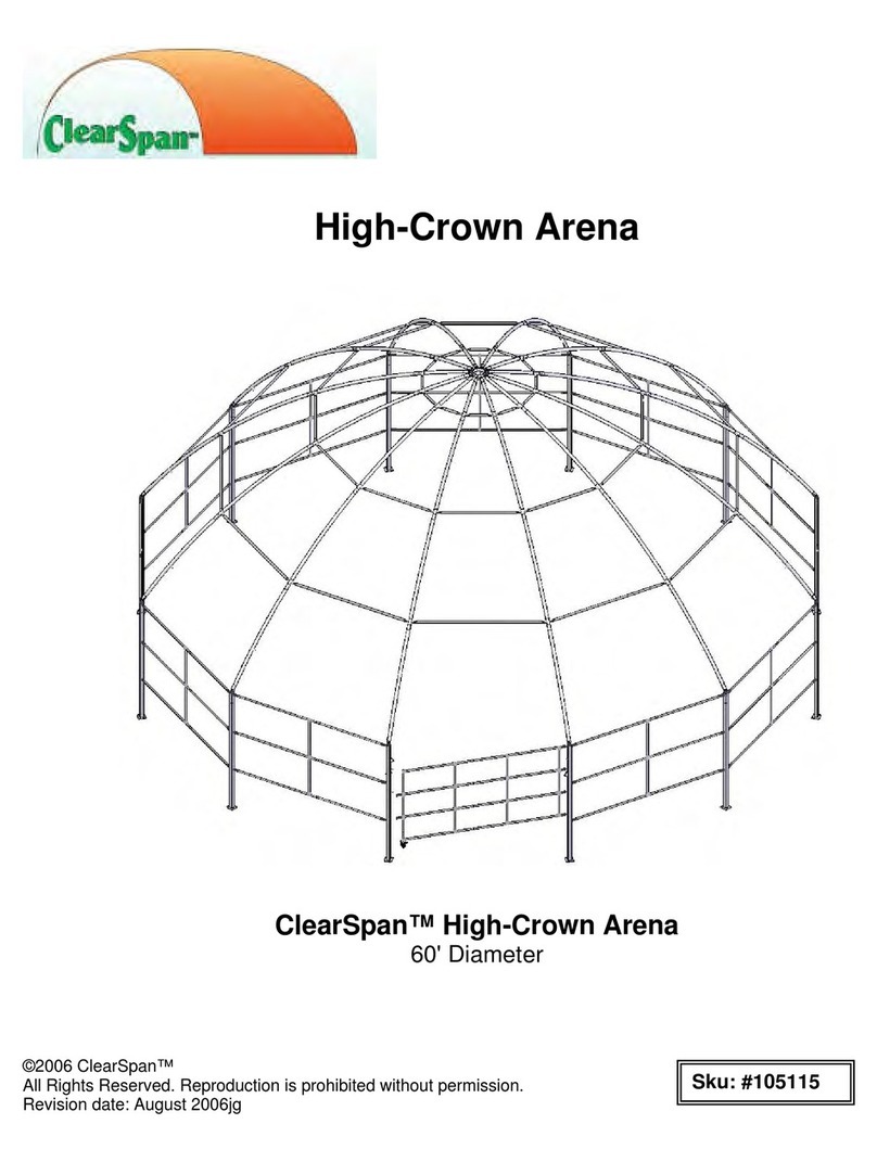 ClearSpan 105115 manual ClearSpan 105115 manual