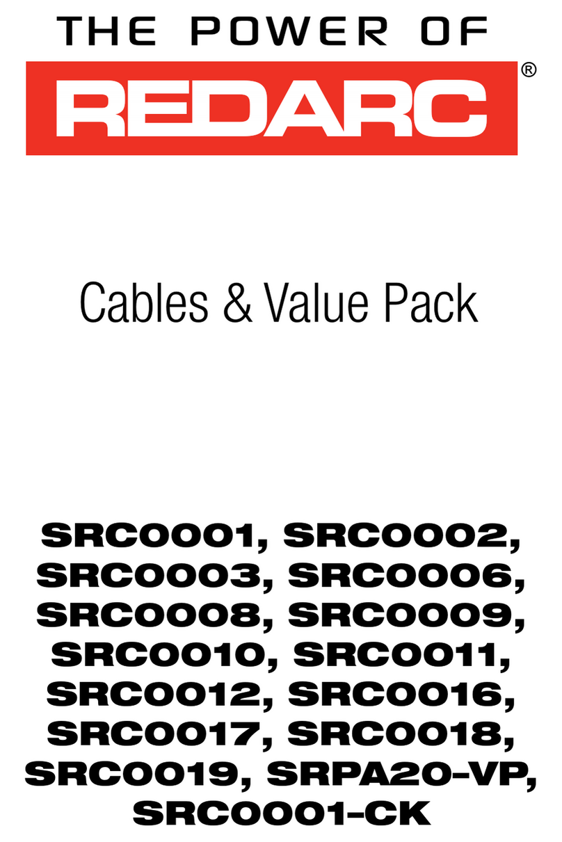 Redarc SRC0001 User manual
