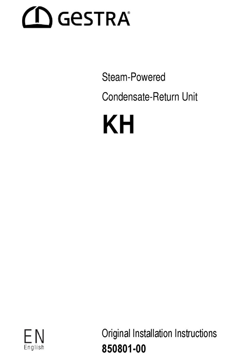 GESTRA KH Original Installation Instructions