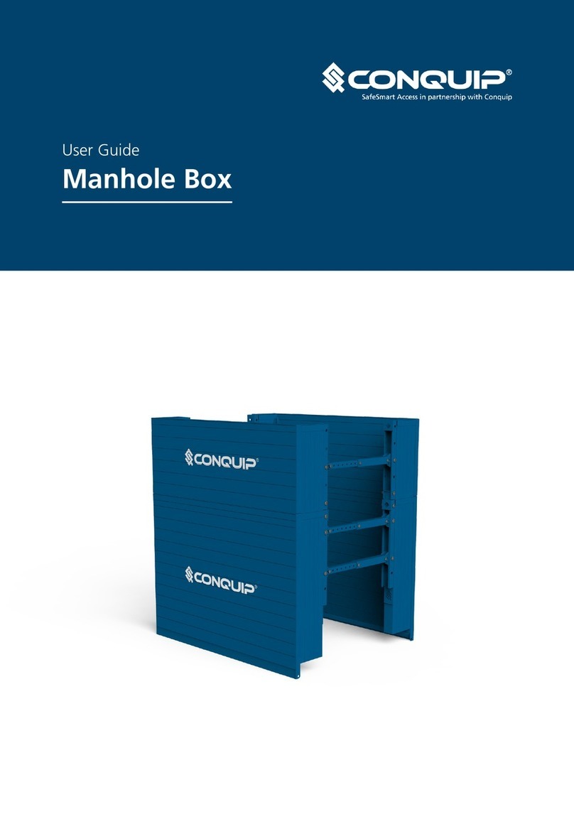 Conquip Manhole Box User manual Conquip Manhole Box User manual