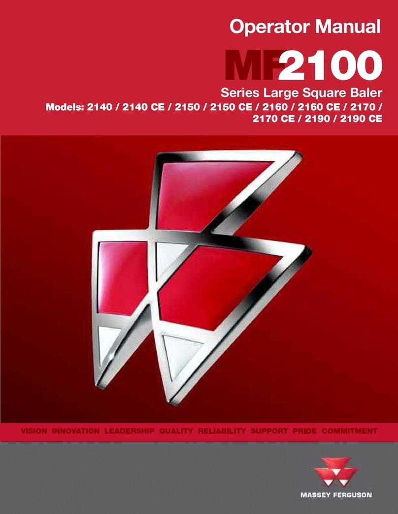 MASSEY FERGUSON MF2100 Operator's manual