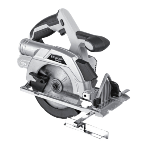 F.F. Group CCS 165-BL 20V PLUS User manual F.F. Group CCS 165-BL 20V PLUS User manual