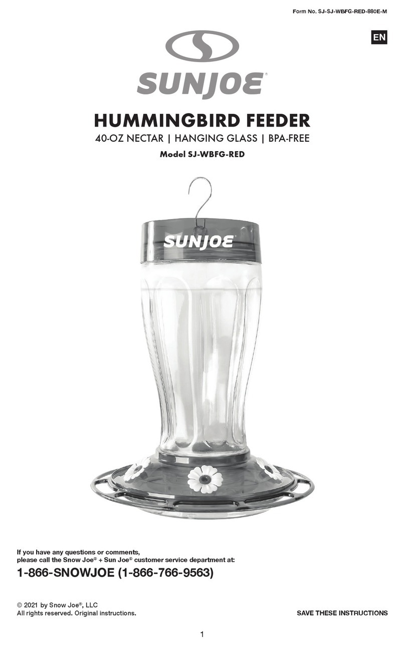 sunjoe SJ-WBFG-RED User manual