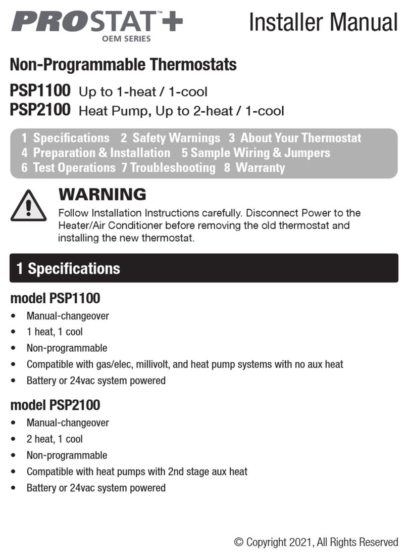 Prostat OEM Series User guide