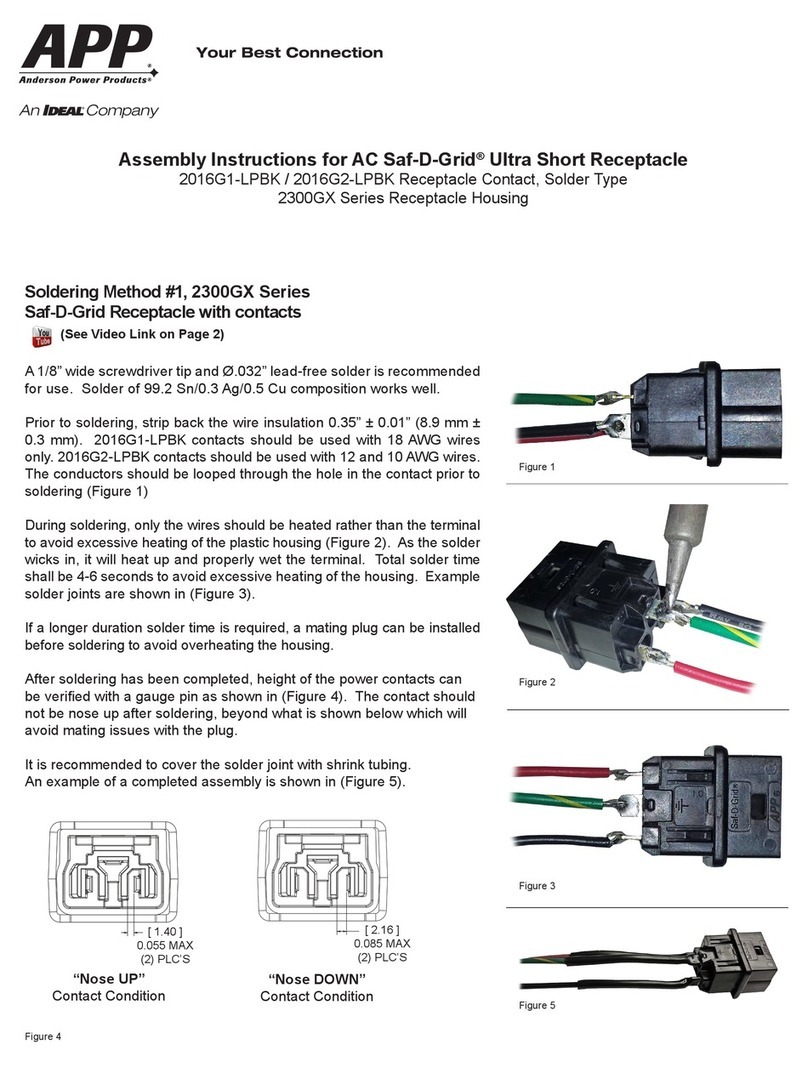 IDEAL APP 2300GX Series Assembly instructions