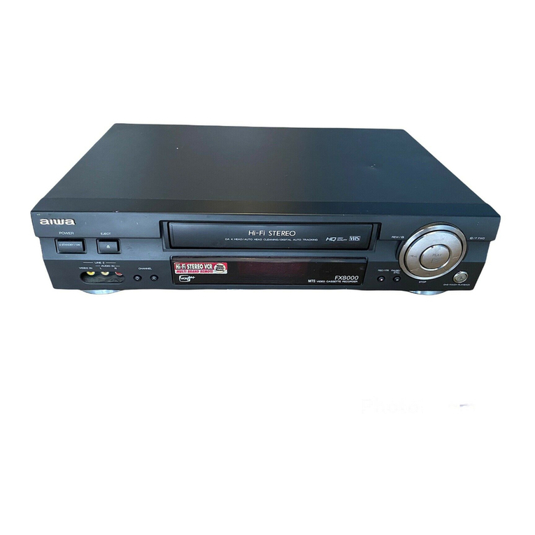 Aiwa HV-FX8000 User manual