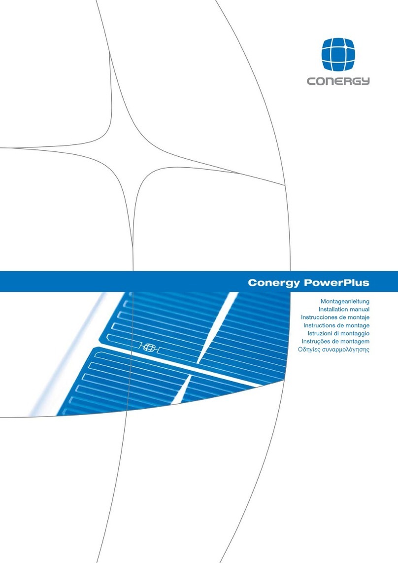 Conergy PowerPlus installation manual