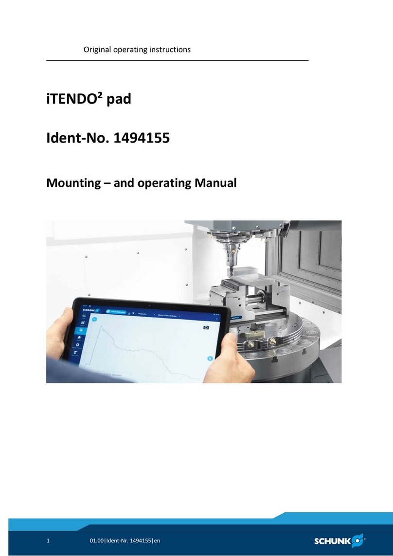 SCHUNK iTENDO 2 User manual