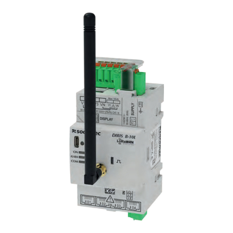 socomec DIRIS B-10L User manual