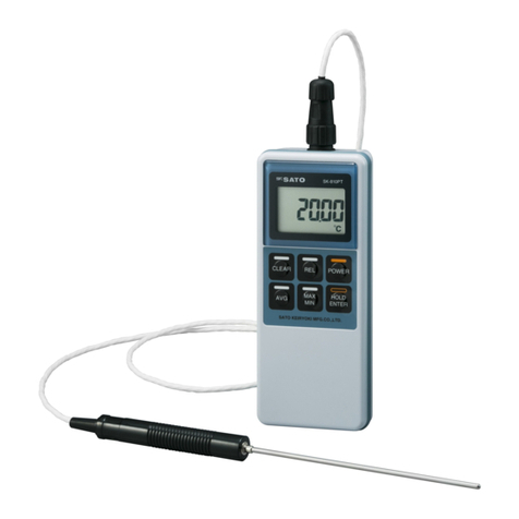 SATO SK-810PT User manual