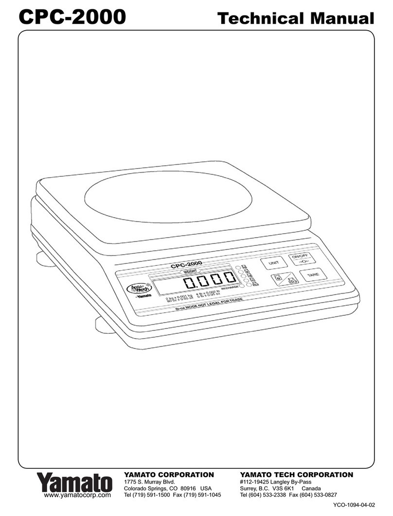 Yamato CPC-2000 Technical manual