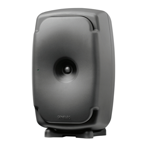 Genelec SAM 8361A operating manual