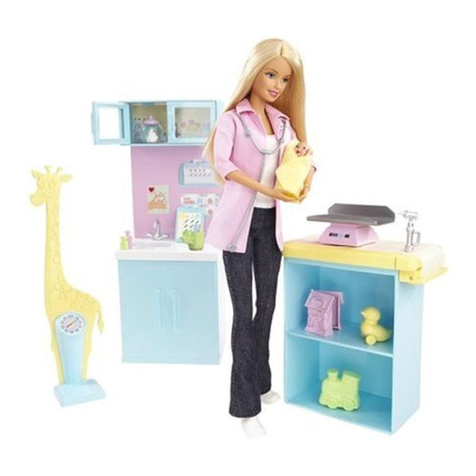 Mattel Barbie J9500 instructions