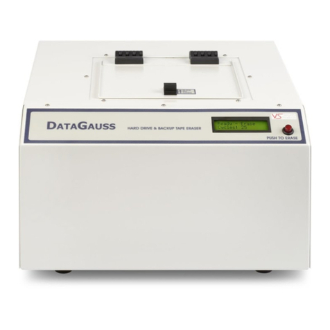 VS DATAGAUSS MAX-LG ZZ201240 operating manual