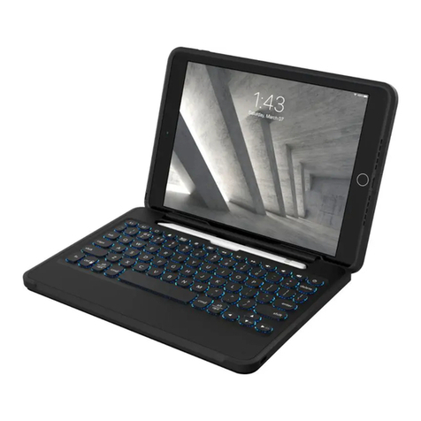 Zagg Rugged Book Setup guide