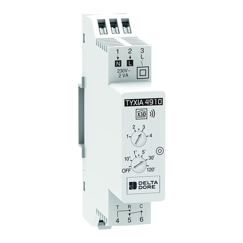 DELTA DORE TYXIA 4910 User manual