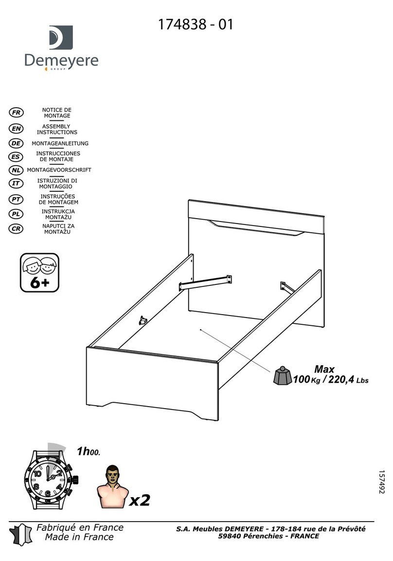 Demeyere 174838 - 01 User manual