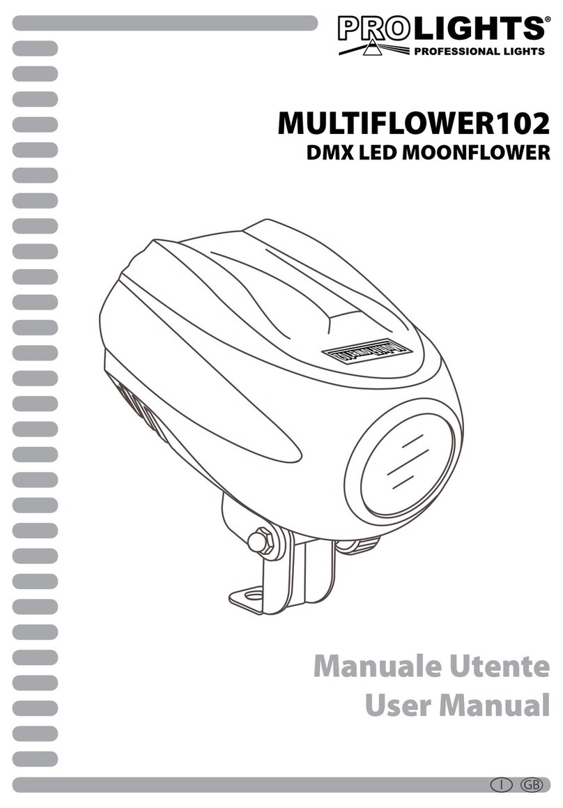 ProLights MULTIFLOWER 102 User manual