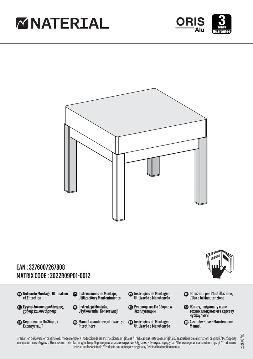 Naterial ORIS Alu User guide Naterial ORIS Alu User guide